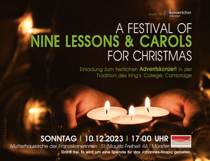 Plakat: Festival of Nine Lessons & Carols