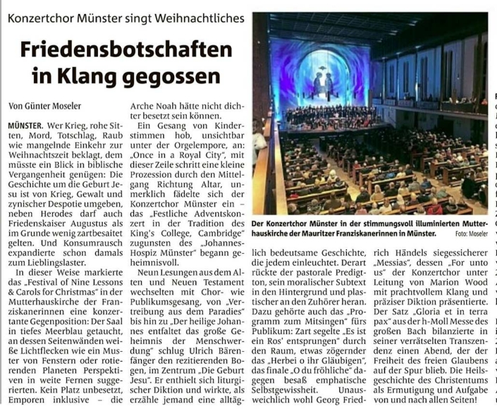 Münster, WN 11. Dezember 2023 von Günther Moseler (WN)